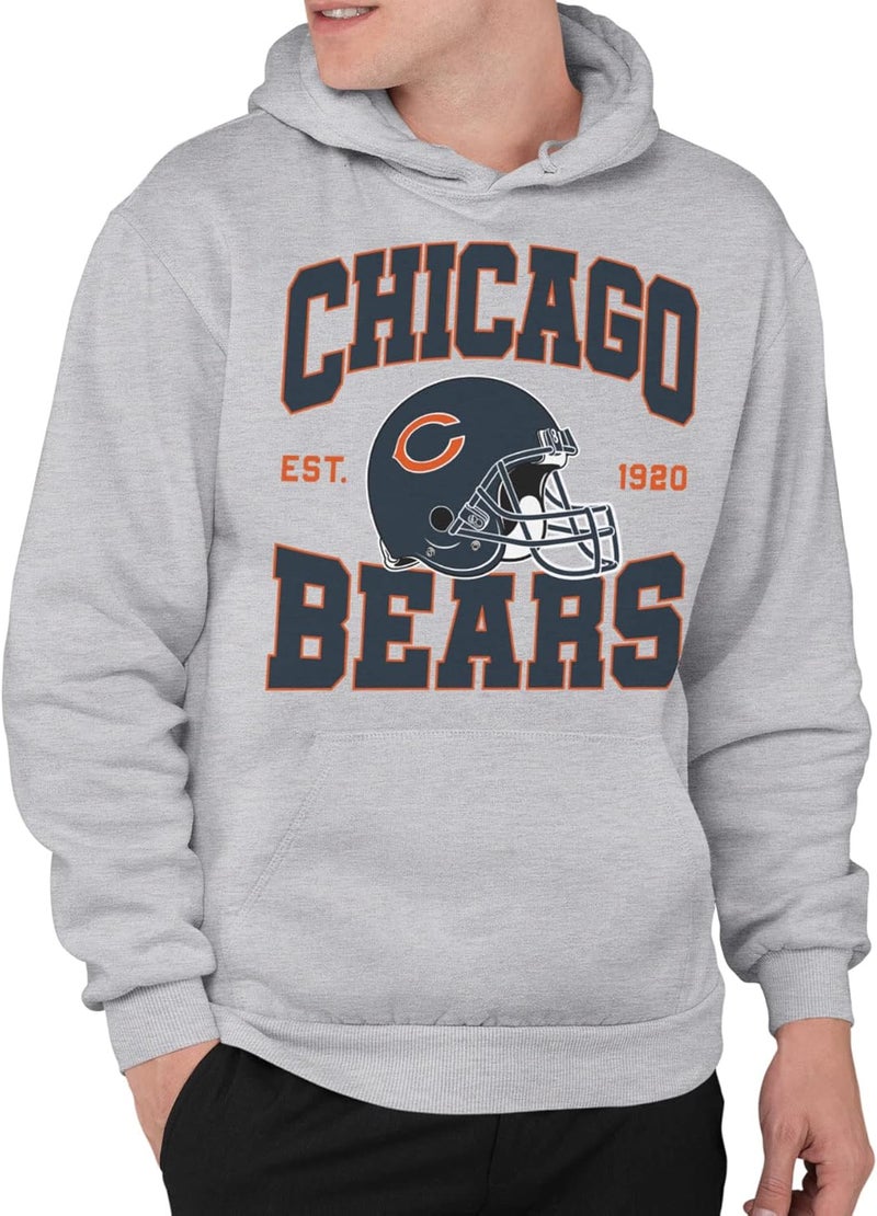 Junk Food NFL unisex-adult Signature Pullover Hoodie. Relaxed Unisex Fit. - Image 1